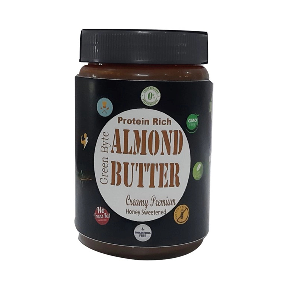 Almond Butter - Honey Sweetened - Creamy - Premium-1